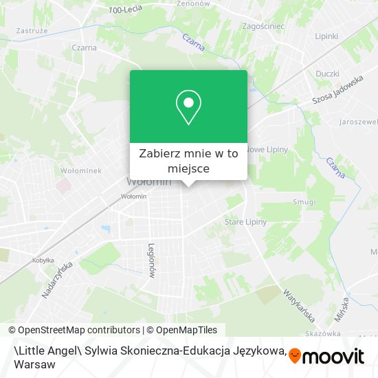 Mapa \Little Angel\ Sylwia Skonieczna-Edukacja Językowa