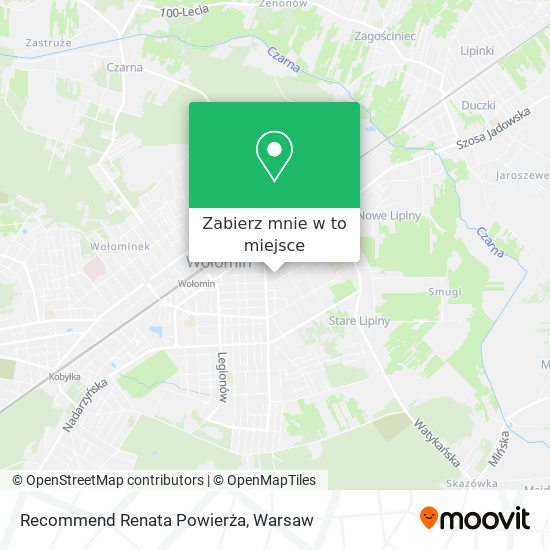 Mapa Recommend Renata Powierża