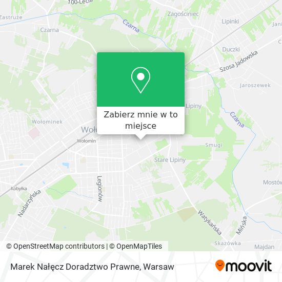 Mapa Marek Nałęcz Doradztwo Prawne