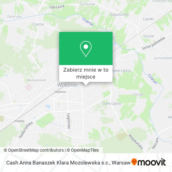 Mapa Cash Anna Banaszek Klara Mozolewska s.c.