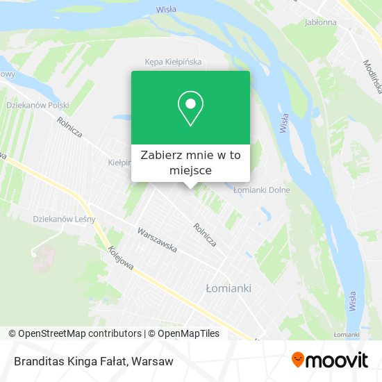 Mapa Branditas Kinga Fałat