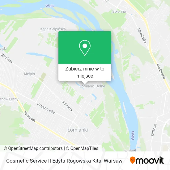 Mapa Cosmetic Service II Edyta Rogowska Kita