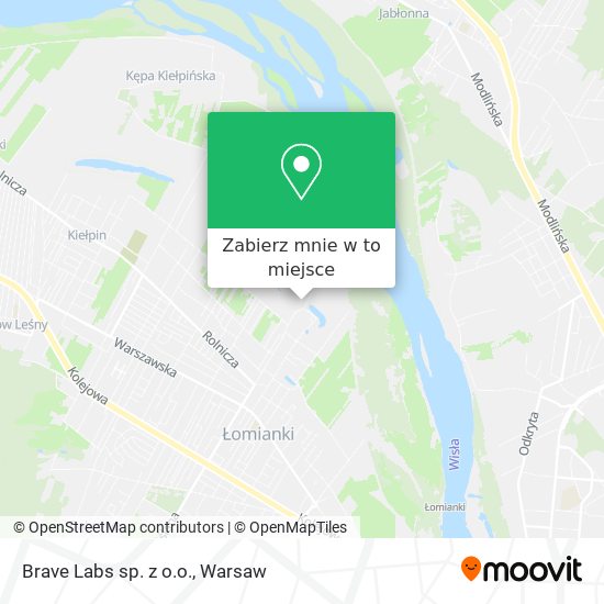 Mapa Brave Labs sp. z o.o.