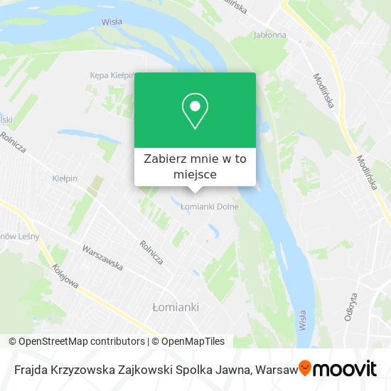 Mapa Frajda Krzyzowska Zajkowski Spolka Jawna