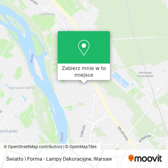 Mapa Światło i Forma - Lampy Dekoracyjne