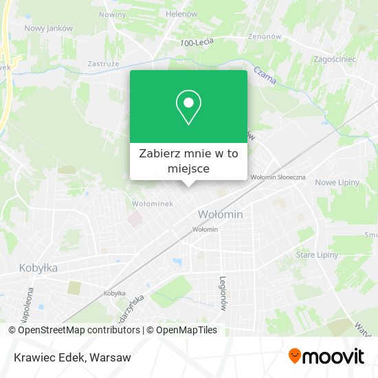 Mapa Krawiec Edek