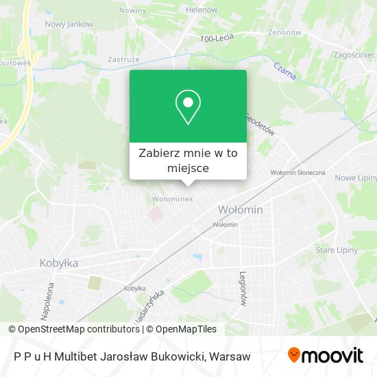 Mapa P P u H Multibet Jarosław Bukowicki