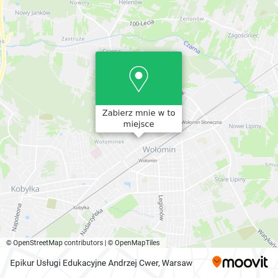 Mapa Epikur Usługi Edukacyjne Andrzej Cwer