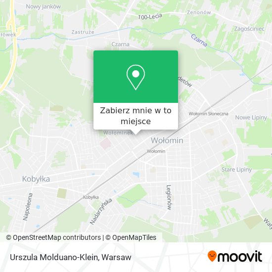 Mapa Urszula Molduano-Klein