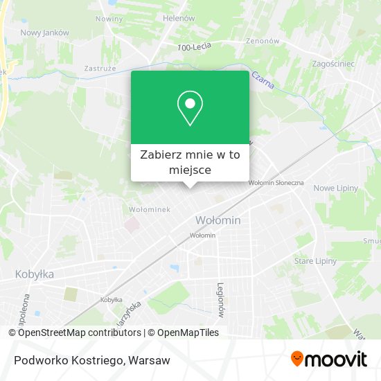 Mapa Podworko Kostriego