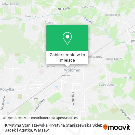 Mapa Krystyna Staniszewska Krystyna Staniszewska Sklep Jacek i Agatka