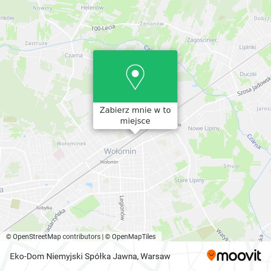 Mapa Eko-Dom Niemyjski Spółka Jawna