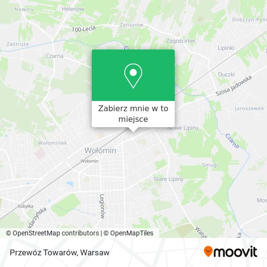 Mapa Przewóz Towarów