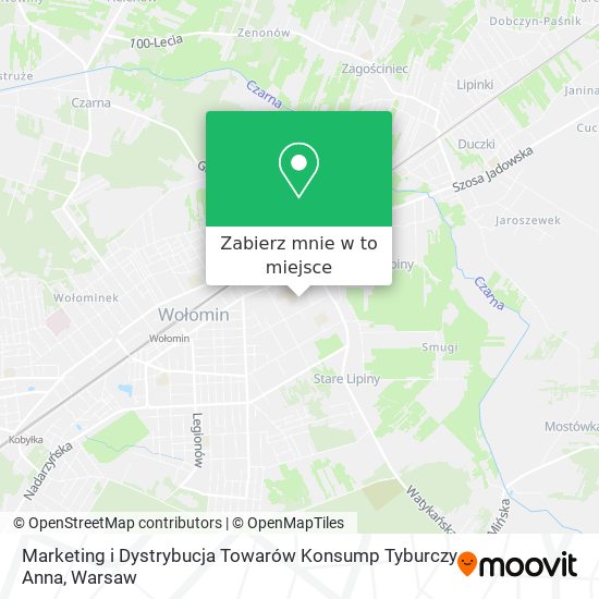 Mapa Marketing i Dystrybucja Towarów Konsump Tyburczy Anna