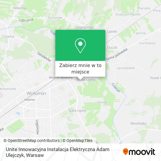 Mapa Unite Innowacyjna Instalacja Elektryczna Adam Ulejczyk