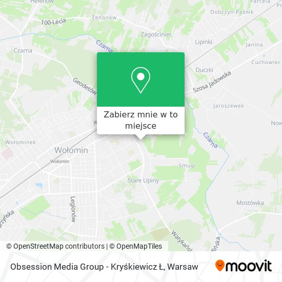 Mapa Obsession Media Group - Kryśkiewicz Ł