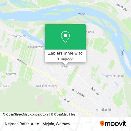 Mapa Nejman Rafał. Auto - Myjnia