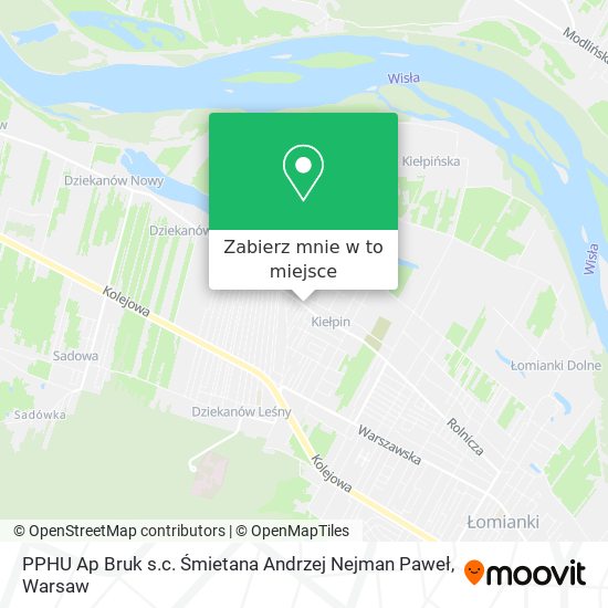 Mapa PPHU Ap Bruk s.c. Śmietana Andrzej Nejman Paweł