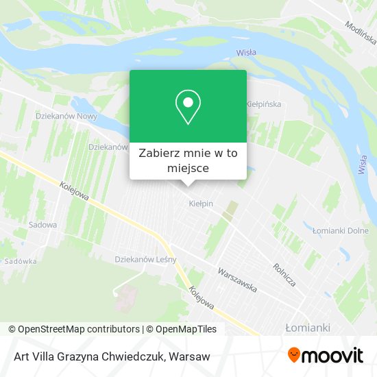 Mapa Art Villa Grazyna Chwiedczuk