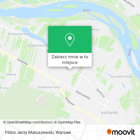 Mapa Fildor Jerzy Matuszewski