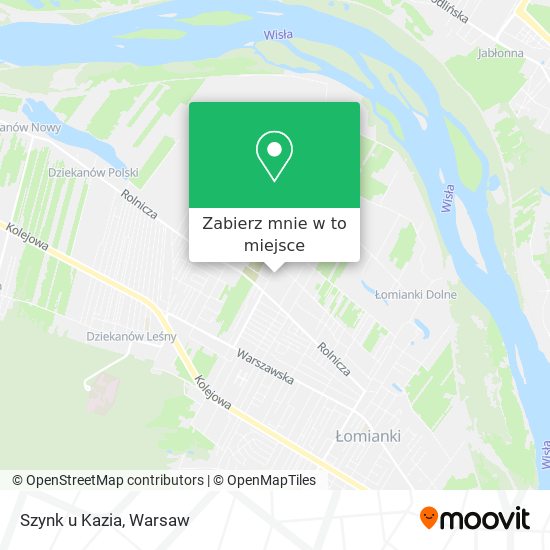 Mapa Szynk u Kazia