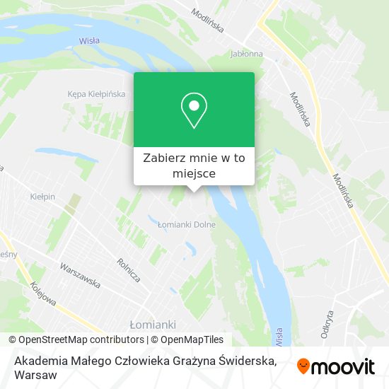 Mapa Akademia Małego Człowieka Grażyna Świderska