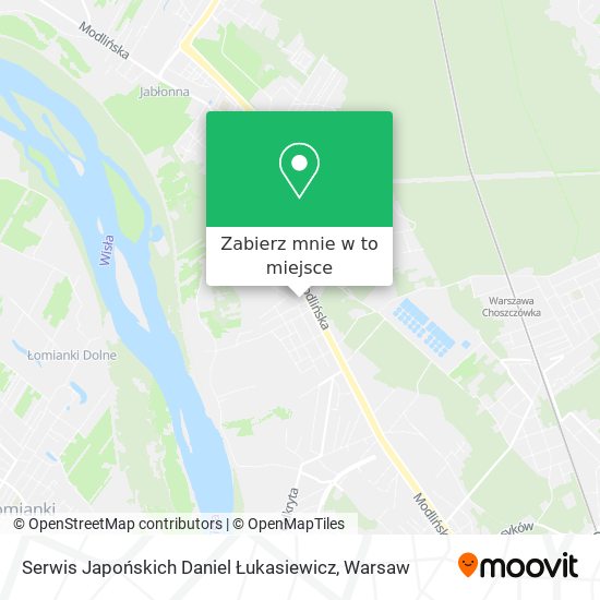 Mapa Serwis Japońskich Daniel Łukasiewicz