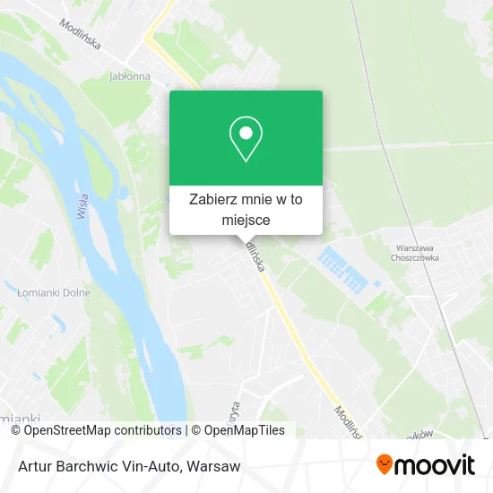Mapa Artur Barchwic Vin-Auto