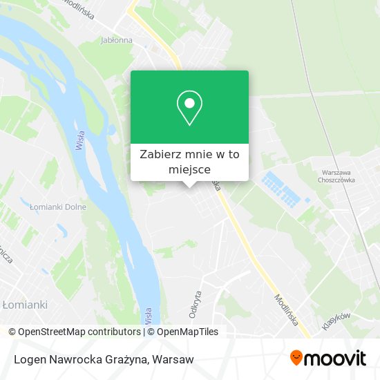 Mapa Logen Nawrocka Grażyna