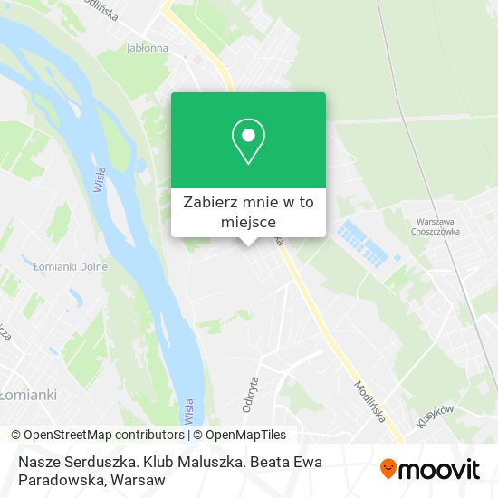 Mapa Nasze Serduszka. Klub Maluszka. Beata Ewa Paradowska