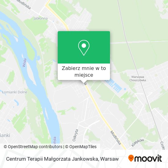 Mapa Centrum Terapii Małgorzata Jankowska