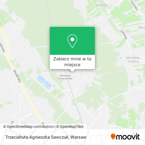 Mapa Trzeciahuta Agnieszka Sawczuk