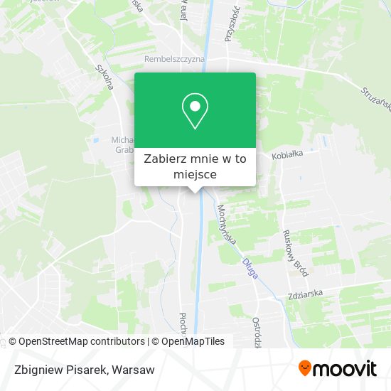 Mapa Zbigniew Pisarek