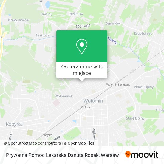 Mapa Prywatna Pomoc Lekarska Danuta Rosak