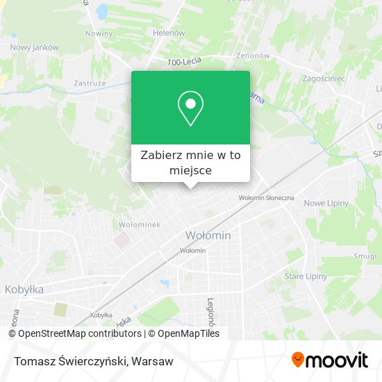 Mapa Tomasz Świerczyński