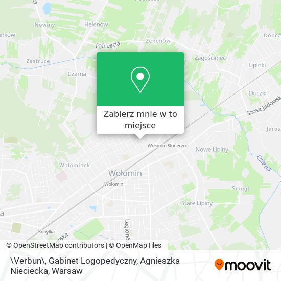 Mapa \Verbun\, Gabinet Logopedyczny, Agnieszka Nieciecka