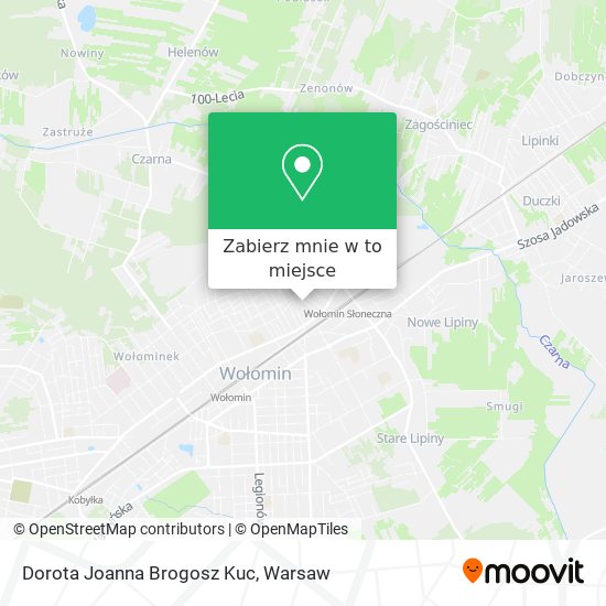 Mapa Dorota Joanna Brogosz Kuc