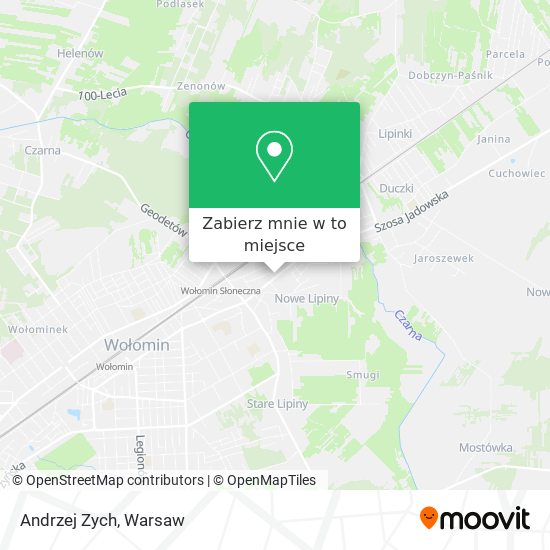 Mapa Andrzej Zych