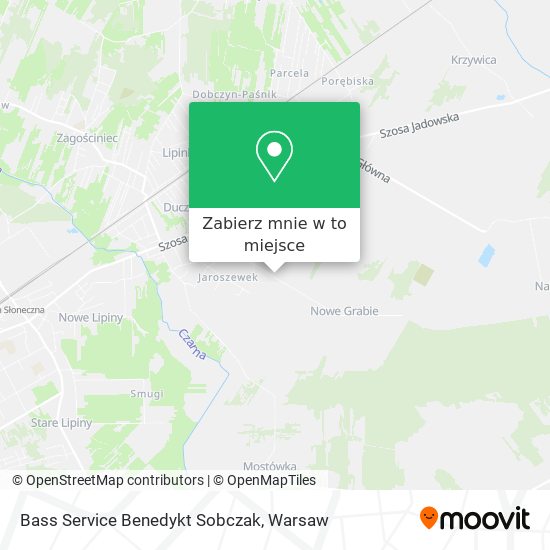 Mapa Bass Service Benedykt Sobczak