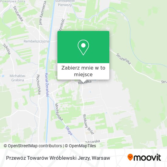 Mapa Przewóz Towarów Wróblewski Jerzy