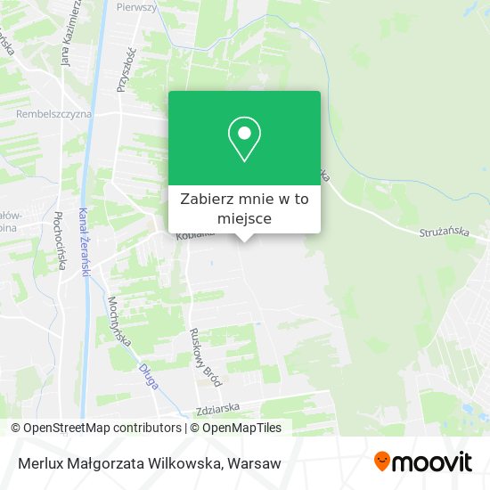 Mapa Merlux Małgorzata Wilkowska