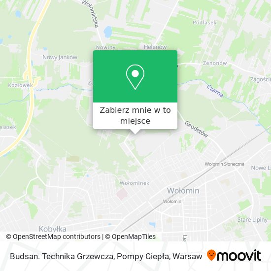 Mapa Budsan. Technika Grzewcza, Pompy Ciepła