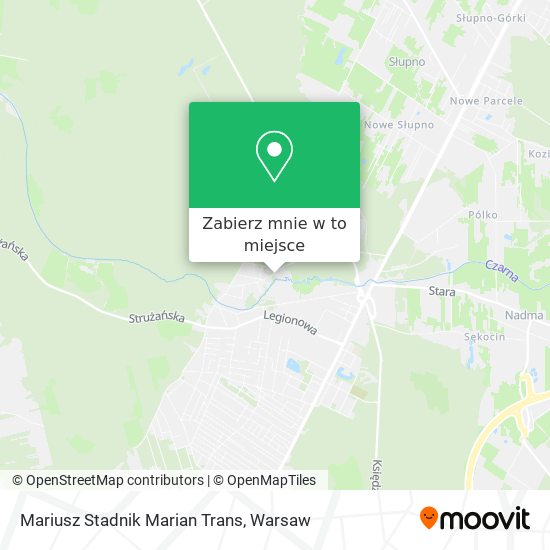 Mapa Mariusz Stadnik Marian Trans