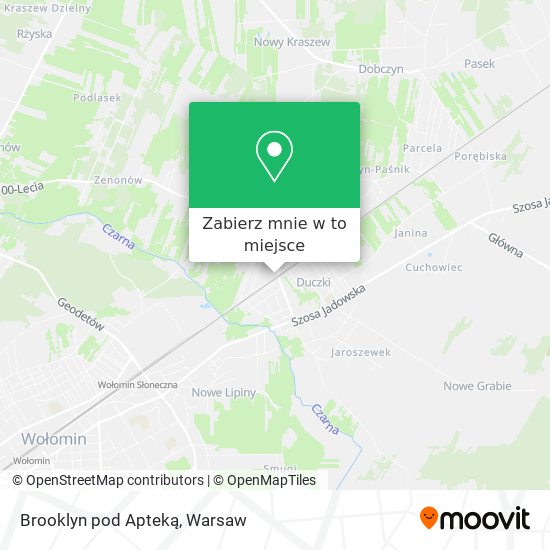 Mapa Brooklyn pod Apteką