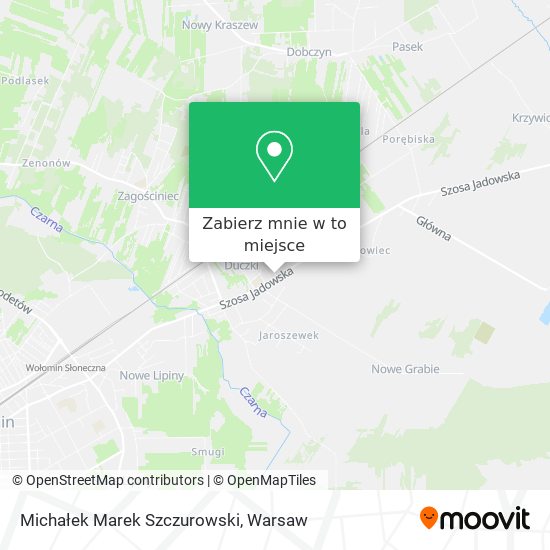 Mapa Michałek Marek Szczurowski