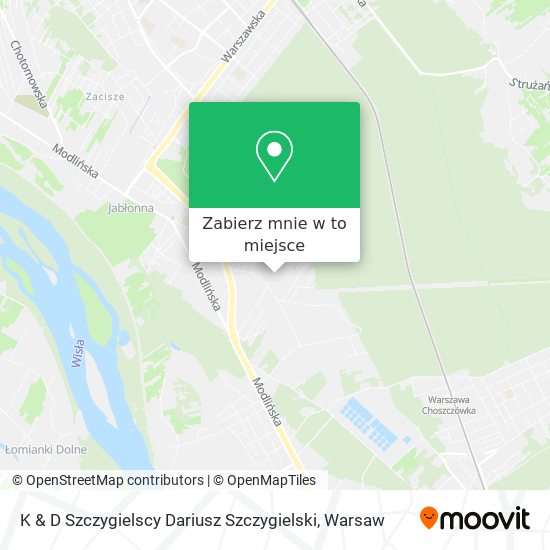 Mapa K & D Szczygielscy Dariusz Szczygielski