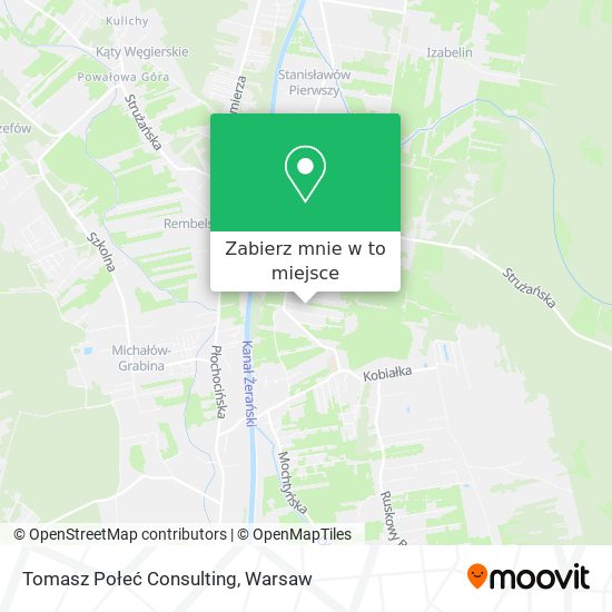 Mapa Tomasz Połeć Consulting