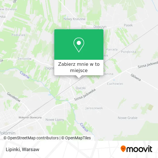 Mapa Lipinki