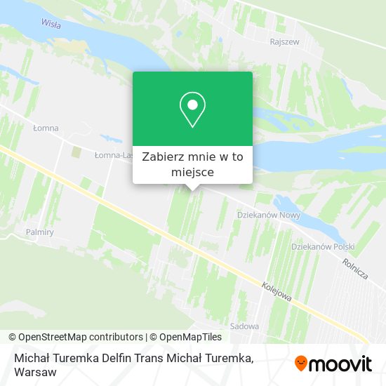 Mapa Michał Turemka Delfin Trans Michał Turemka