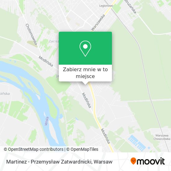 Mapa Martinez - Przemysław Zatwardnicki